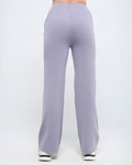 Essential Polo Neck 1/4th Zipper & Flare Pants Co-ord Set