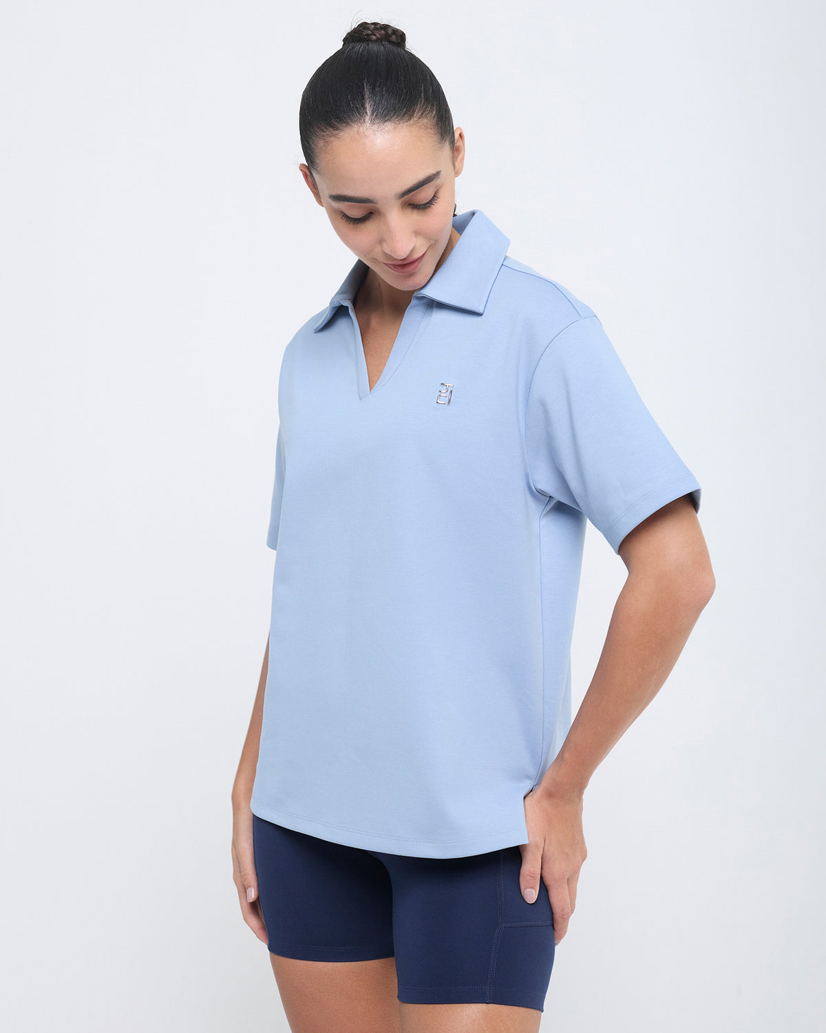 Essential Polo Neck Half Sleeve