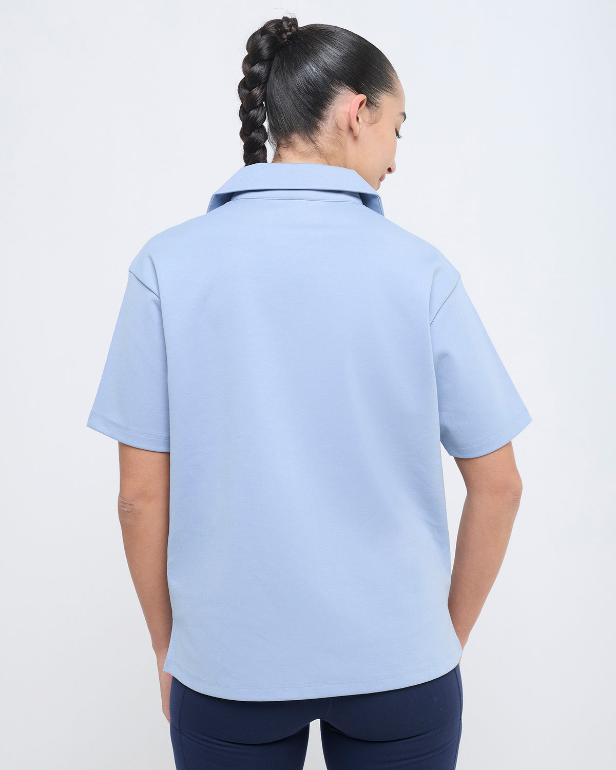 Essential Polo Neck Half Sleeve