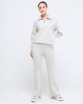 Essential Polo Neck Sweatshirt - 1/4th Zipper