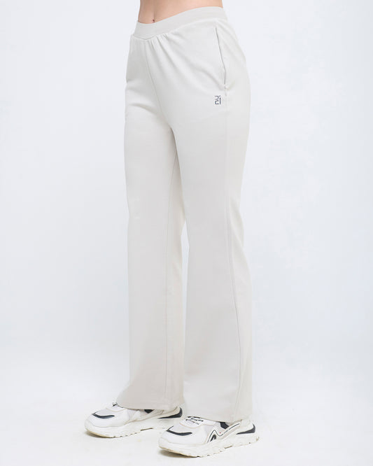 Essential Flare Pants - Ivory Cream