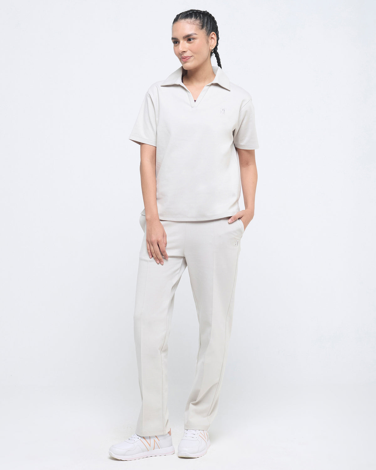 Essential Polo Neck Half Sleeve