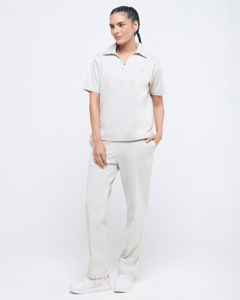 Hunnit Essential Polo Neck Half Sleeve Essential Polo Neck Half Sleeve
