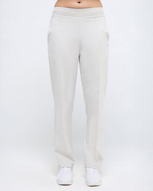 Essential Straight Pants - Ivory Cream