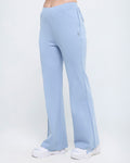 Essential Polo Neck 1/4th Zipper & Flare Pants Co-ord Set