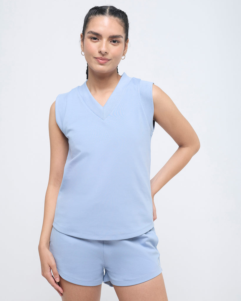 Hunnit Essential Tank Top & shorts Co-ord set Essential Tank Top & shorts Co-ord set