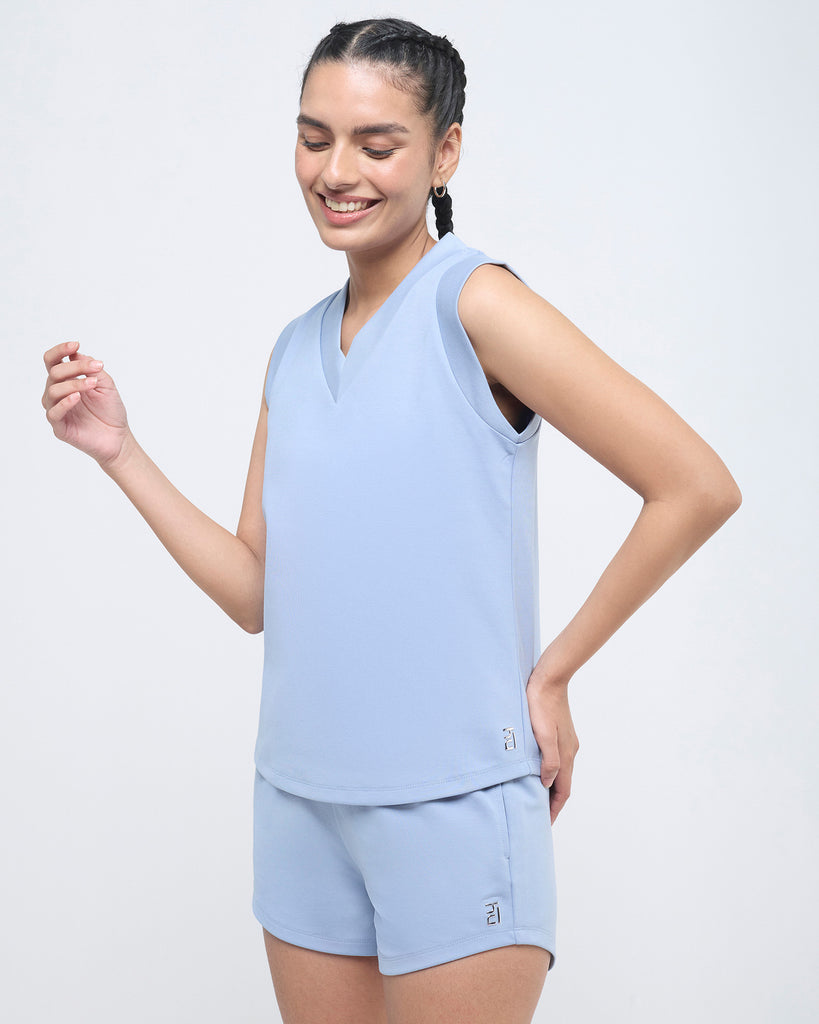 Hunnit Essential Tank Top & shorts Co-ord set Essential Tank Top & shorts Co-ord set