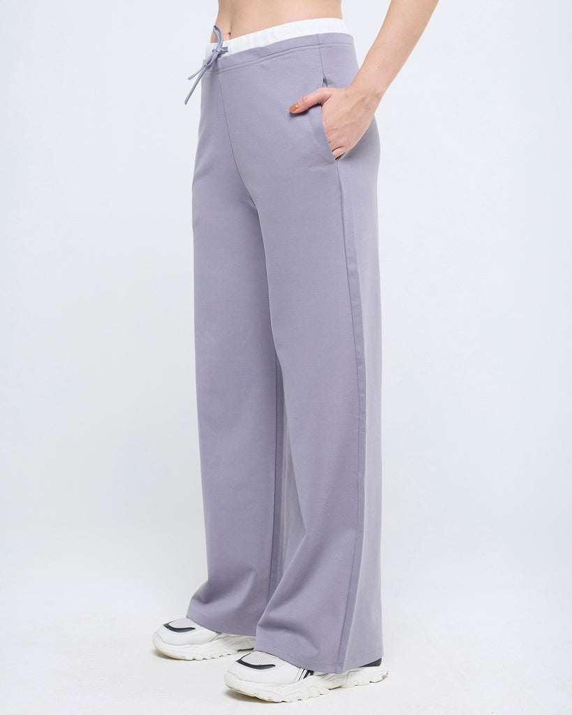 Hunnit Essential Double Waistband Pants Essential Double Waistband Pants