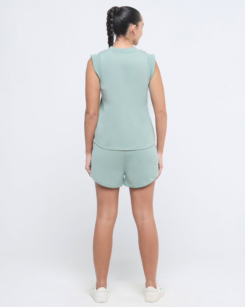 Hunnit Essential Tank Top & shorts Co-ord set Essential Tank Top & shorts Co-ord set
