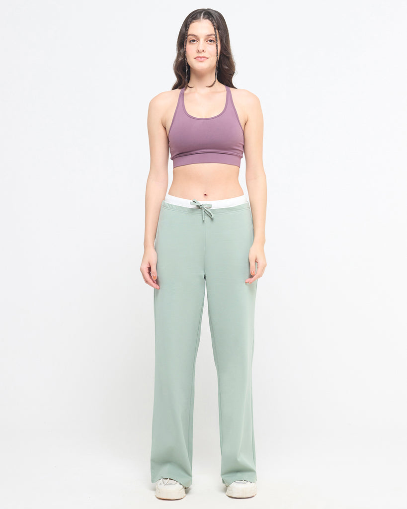 Hunnit Essential Double Waistband Pants Essential Double Waistband Pants