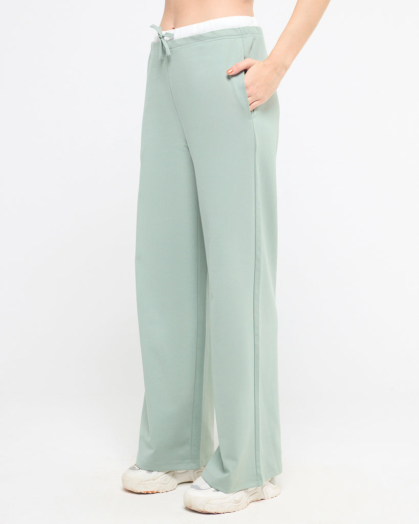 Hunnit Essential Double Waistband Pants Essential Double Waistband Pants