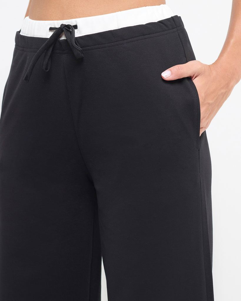 Hunnit Essential Double Waistband Pants Essential Double Waistband Pants