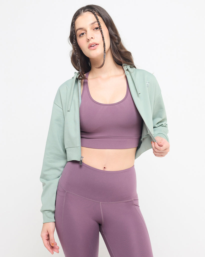 Hunnit Essential Cropped Jacket Essential Cropped Jacket