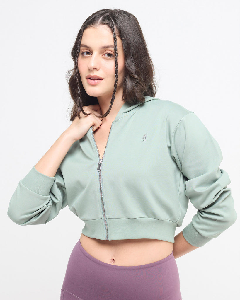 Hunnit Essential Cropped Jacket Essential Cropped Jacket