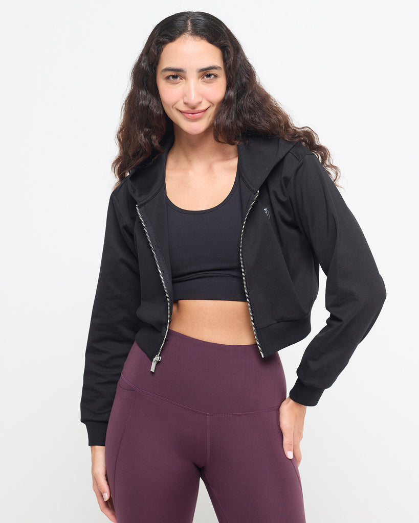 Hunnit  Essential Cropped Jacket