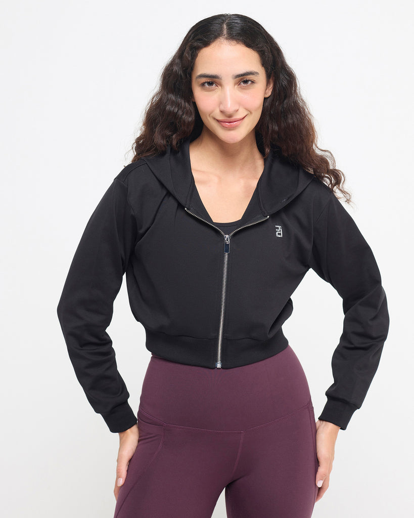 Hunnit Essential Cropped Jacket Essential Cropped Jacket