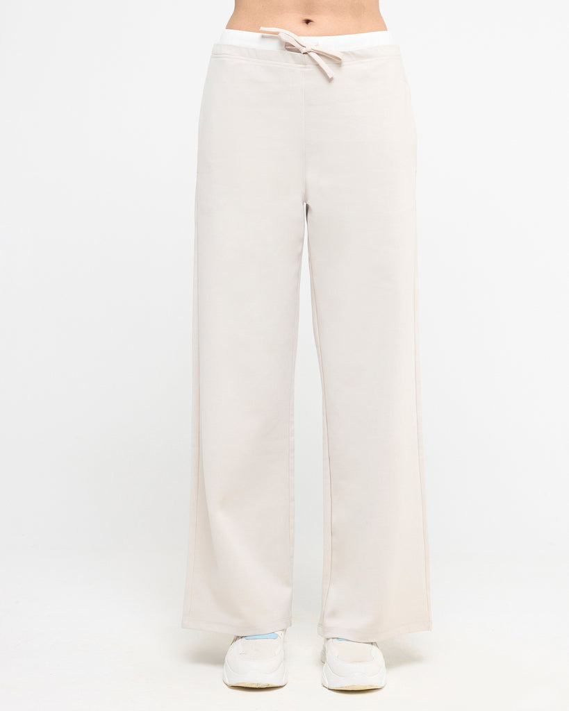Hunnit Essential Double Waistband Pants Essential Double Waistband Pants
