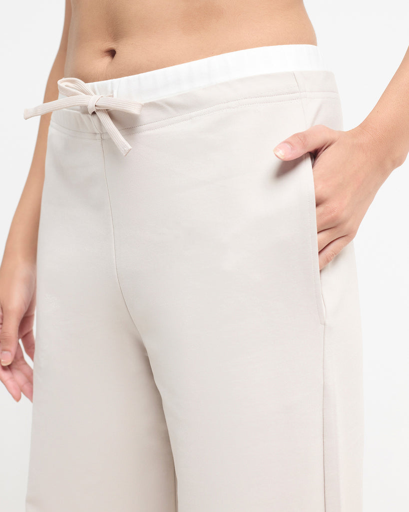 Hunnit Essential Double Waistband Pants Essential Double Waistband Pants