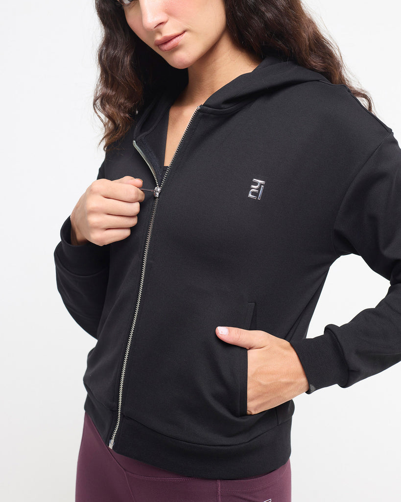 Hunnit Essential Full Zipper Jacket Essential Full Zipper Jacket