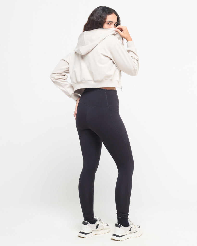 Hunnit Essential Cropped Jacket Essential Cropped Jacket