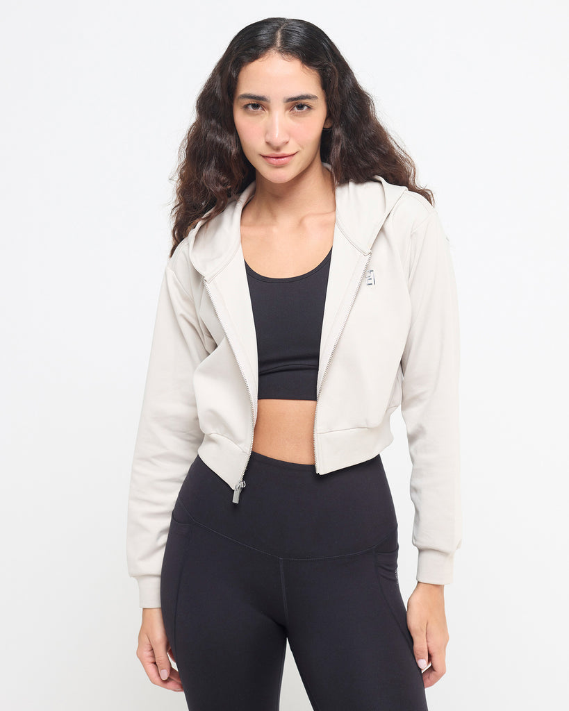 Hunnit Essential Cropped Jacket Essential Cropped Jacket