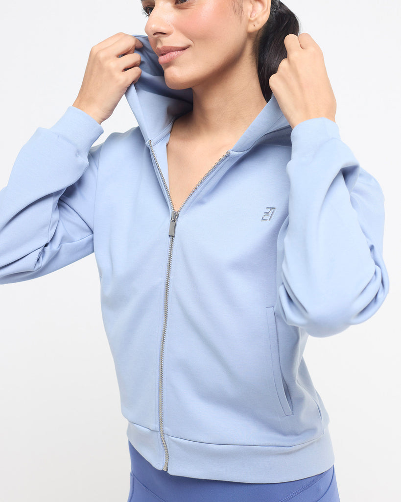 Hunnit Essential Full Zipper Jacket Essential Full Zipper Jacket