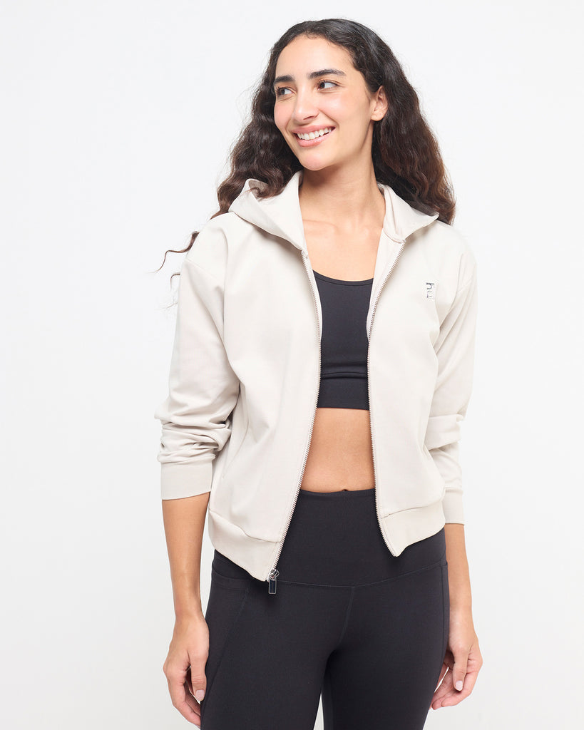 Hunnit Essential Full Zipper Jacket Essential Full Zipper Jacket