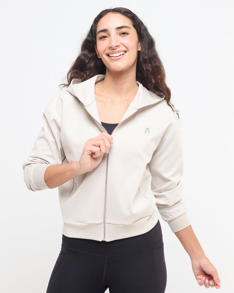 Hunnit Essential Full Zipper Jacket Essential Full Zipper Jacket