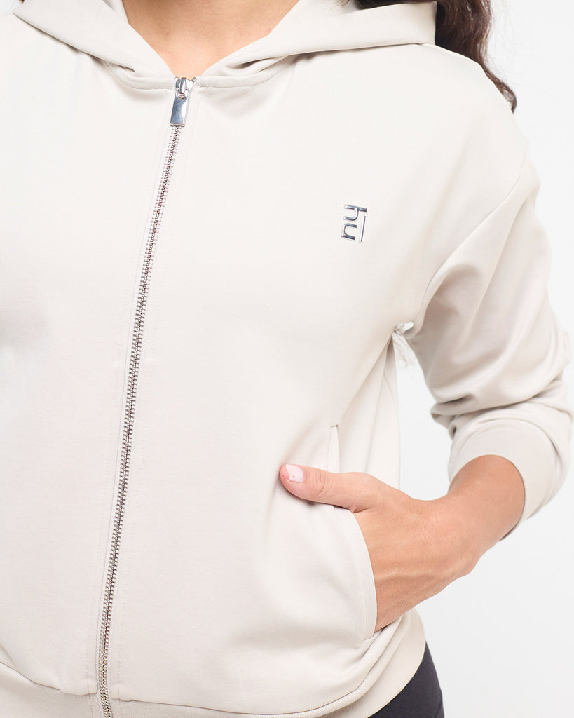 Hunnit Essential Full Zipper Jacket Essential Full Zipper Jacket