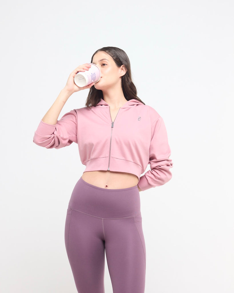Hunnit Essential Cropped Jacket Essential Cropped Jacket