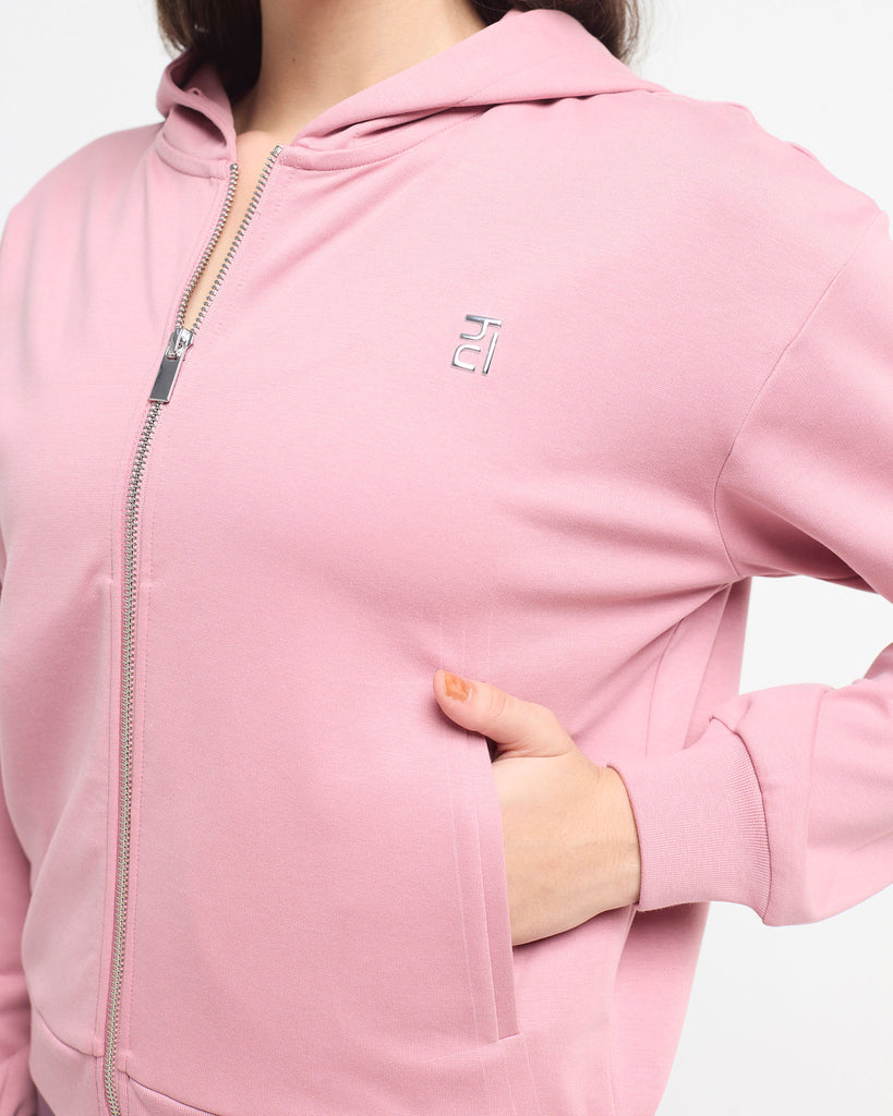 Hunnit Essential Full Zipper Jacket Essential Full Zipper Jacket