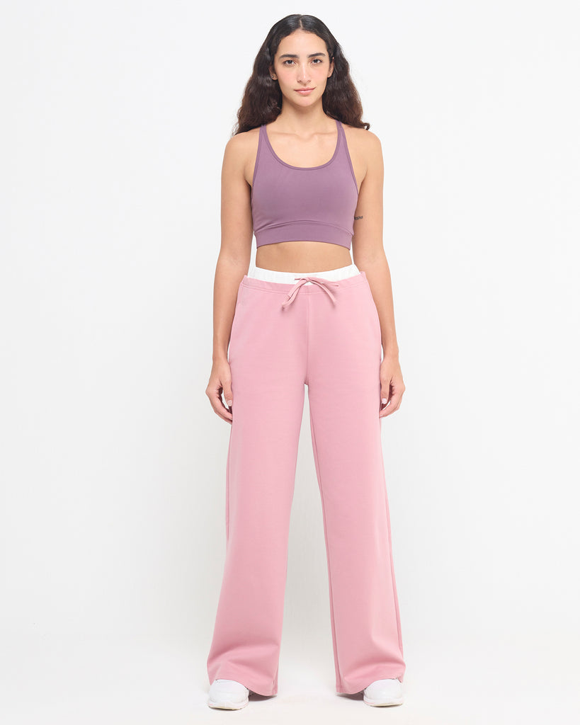 Hunnit Essential Double Waistband Pants Essential Double Waistband Pants