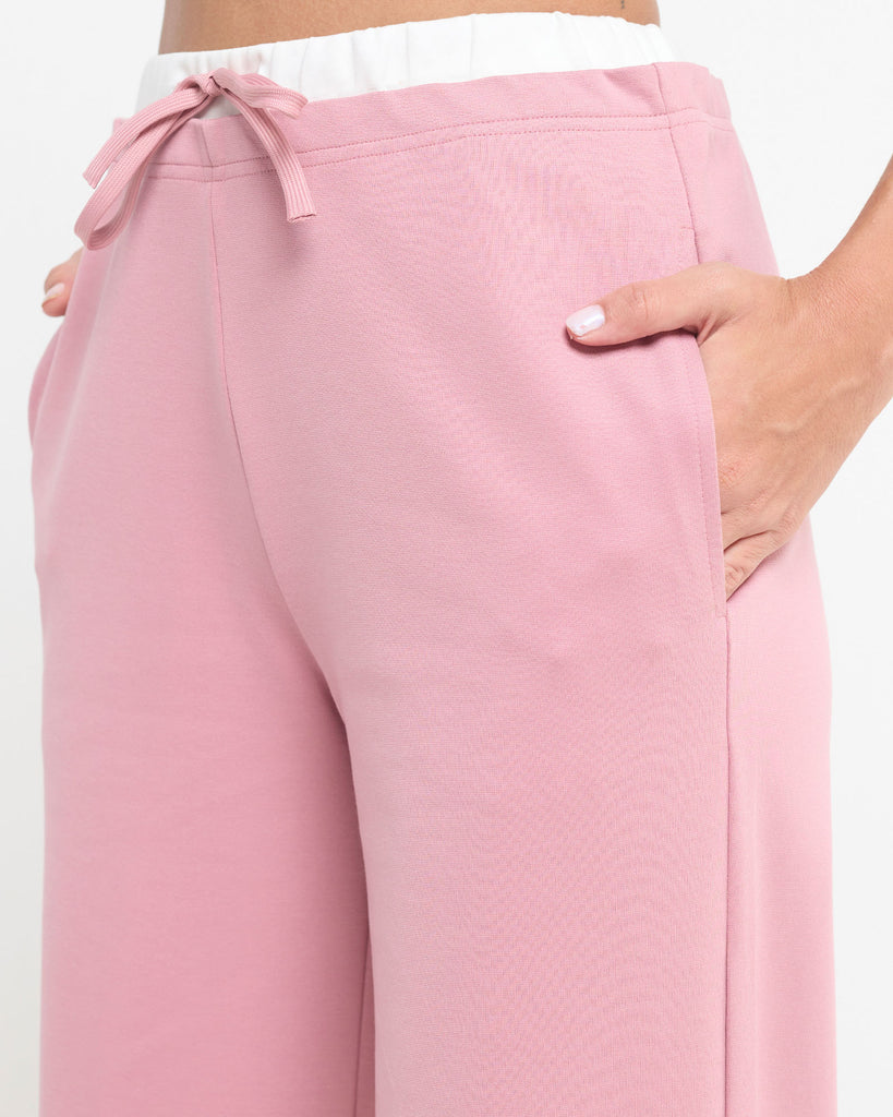 Hunnit Essential Double Waistband Pants Essential Double Waistband Pants