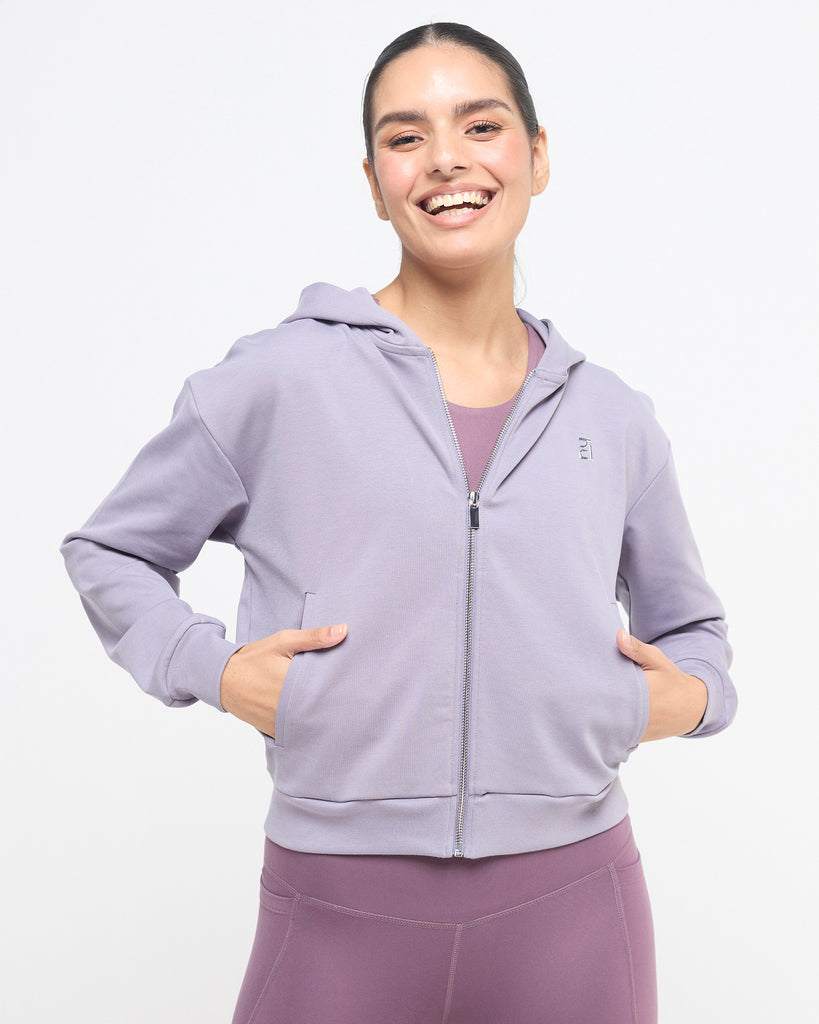 Hunnit Essential Full Zipper Jacket Essential Full Zipper Jacket
