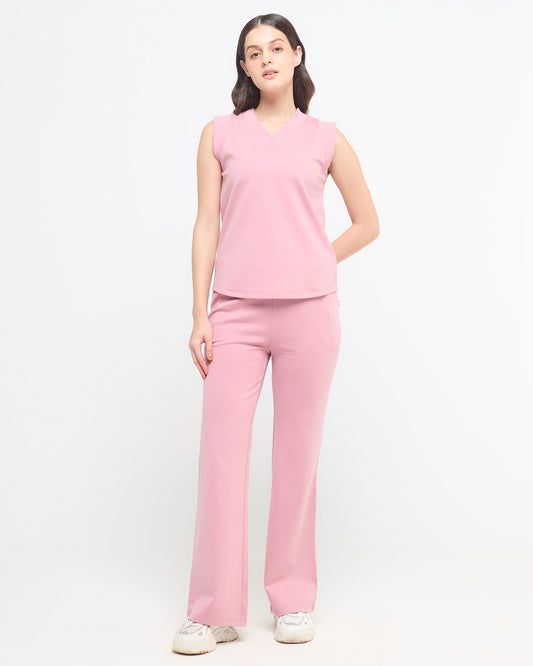 Essential Tank Top & Flare Pants Co-ord Set