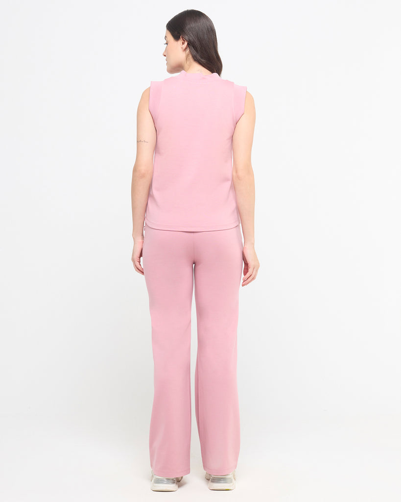 Hunnit Essential Tank Top & Flare Pants Co-ord Set Essential Tank Top & Flare Pants Co-ord Set