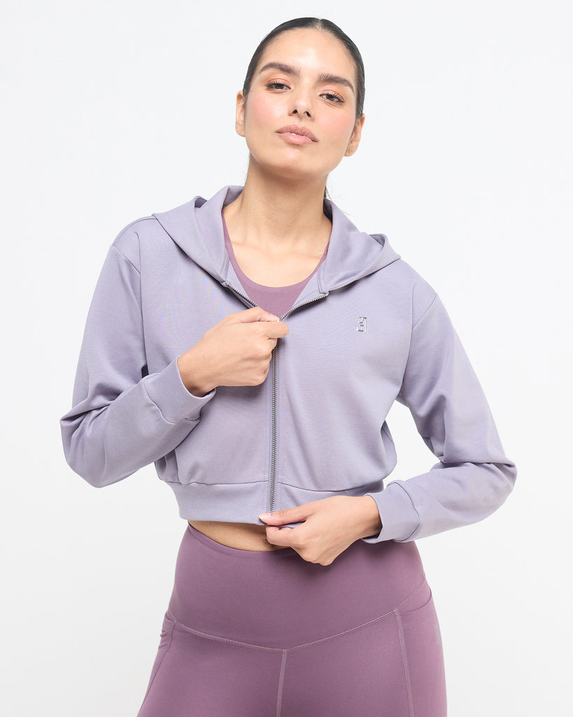 Hunnit Essential Cropped Jacket Essential Cropped Jacket