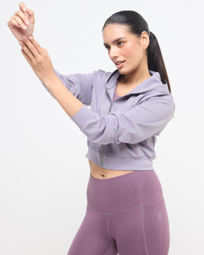 Hunnit Essential Cropped Jacket Essential Cropped Jacket