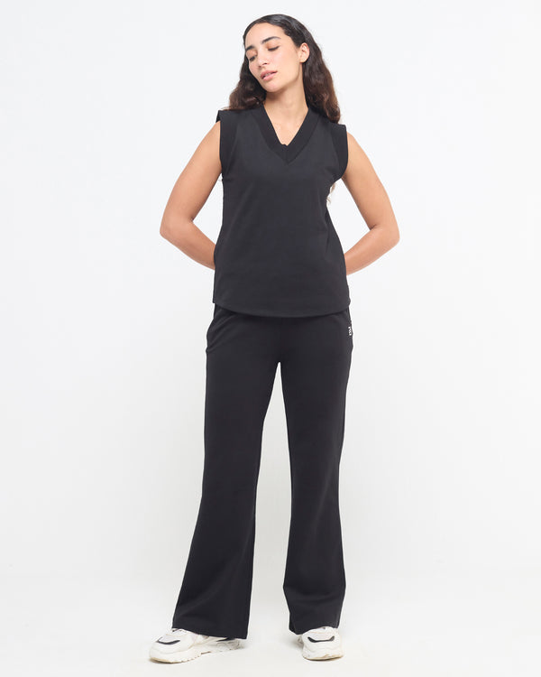 Essential Tank Top & Flare Pants Co-ord Set