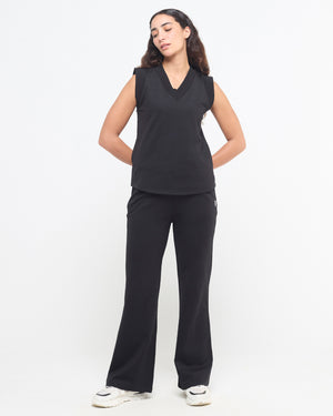Essential Tank Top & Flare Pants Co-ord Set