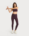 Zen Halo Sports Bra & Ankle Length Leggings Co-ord Set