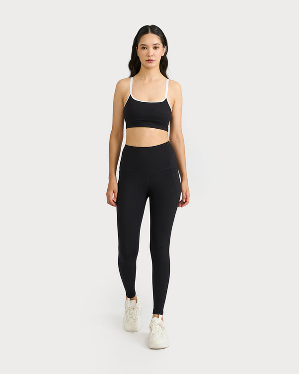 Zen Halo Sports Bra & Ankle Length Leggings Co-ord Set