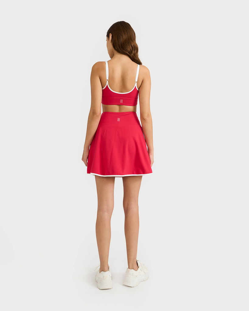 Hunnit Zen Halo Sports Bra & Skorts Co-Ord set 