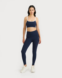 Zen Halo Sports Bra & Ankle Length Leggings Co-ord Set
