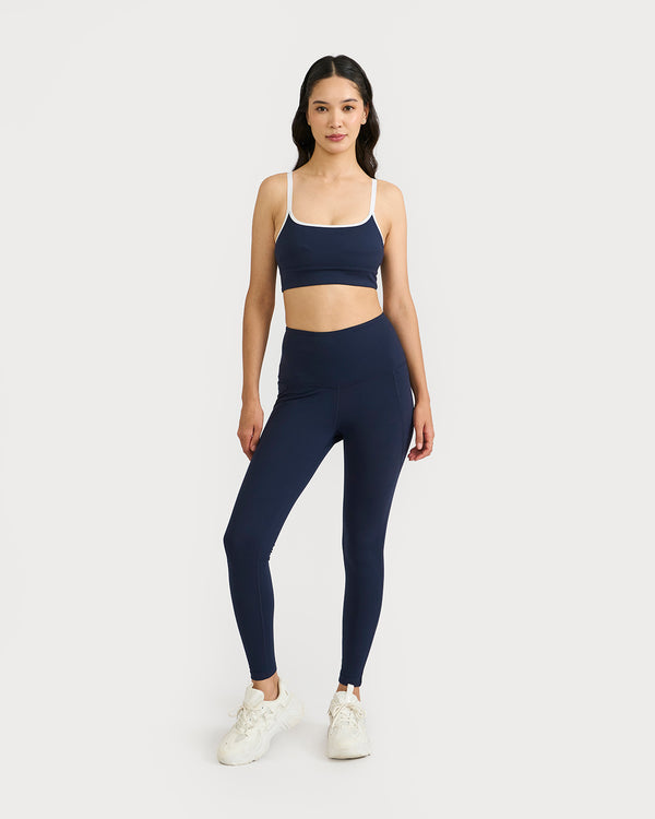 Zen Halo Sports Bra & Ankle Length Leggings Co-ord Set