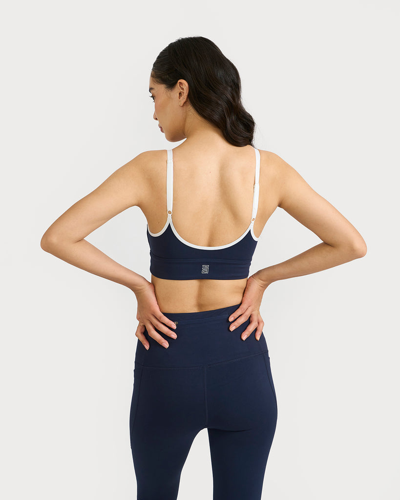Hunnit Zen Halo Sports Bra & Ankle Length Leggings Co-ord Set 