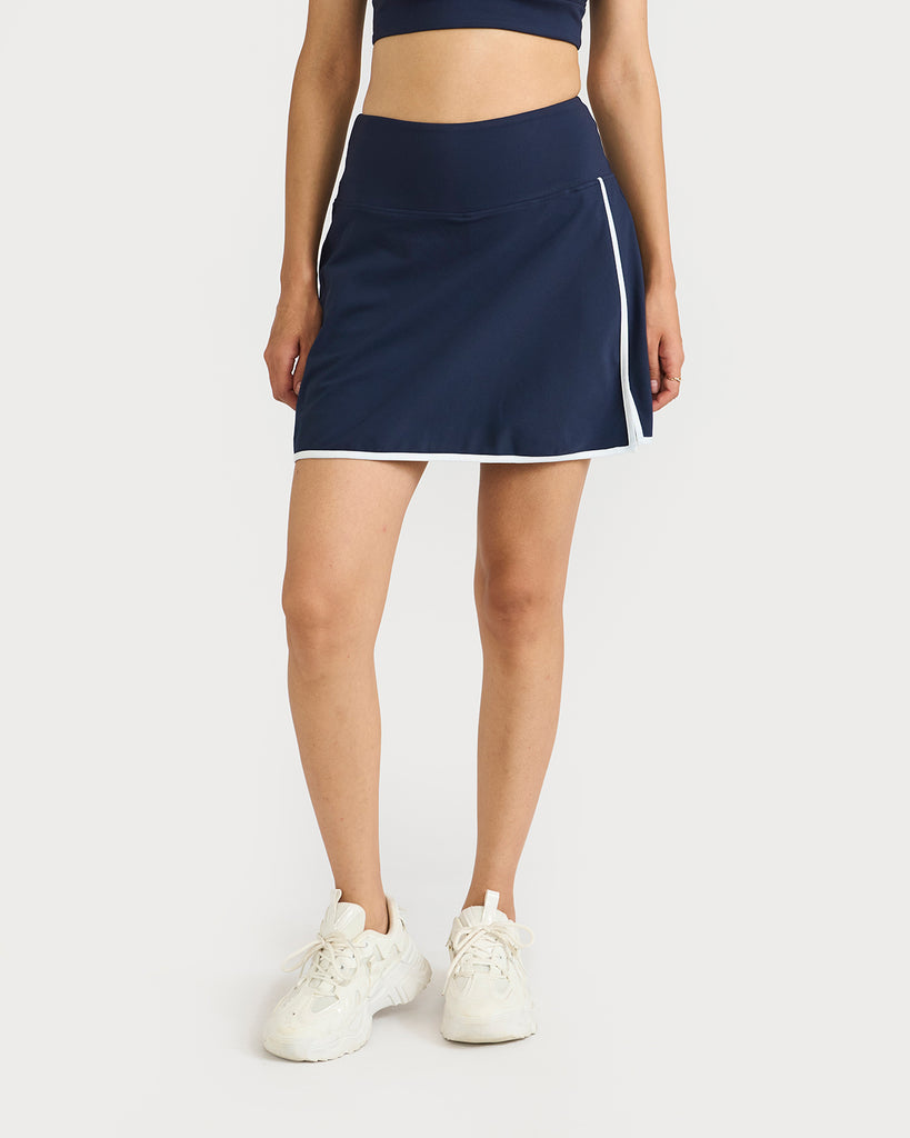 Hunnit Zen Halo Sports Bra & Skorts Co-Ord set 