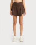 Zen Nova Skorts & polo neck 2 in 1 Sports Bra Co-ord Set