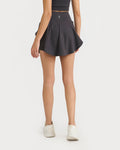 Zen Nova Skorts & polo neck 2 in 1 Sports Bra Co-ord Set