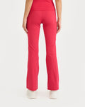 Zen halo top with in-built bra & Flare pants Co-Ord Set